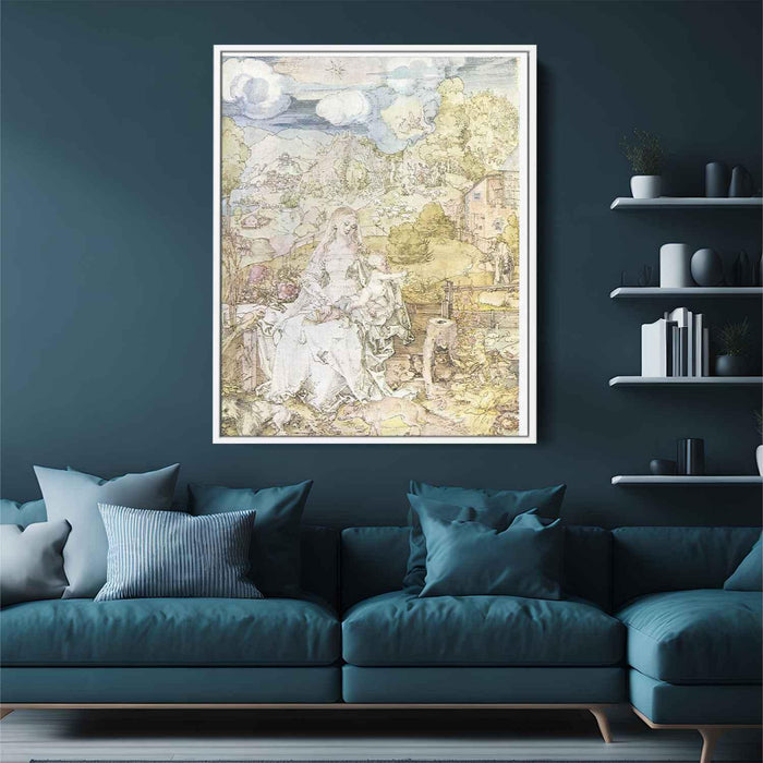 Madonna with the many animals (1503) by Albrecht Durer - Canvas Artwork