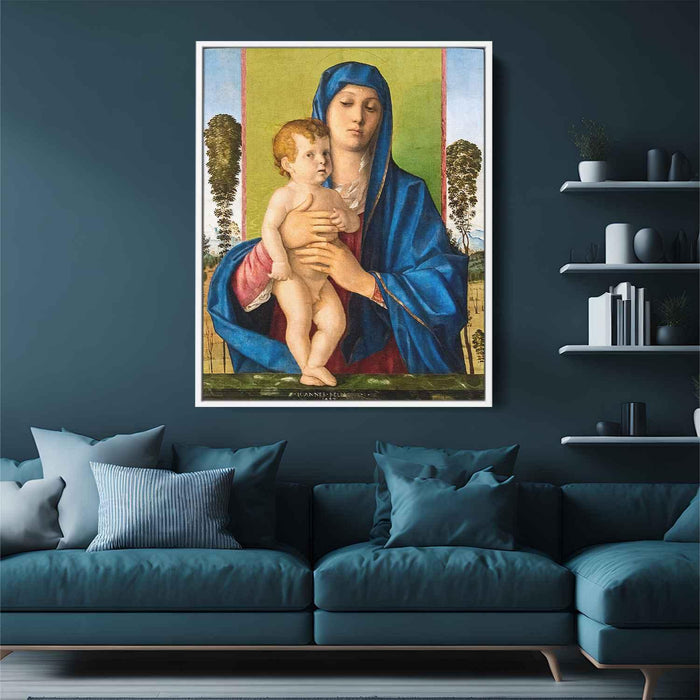 Madonna with Trees (1487) by Giovanni Bellini - Canvas Artwork