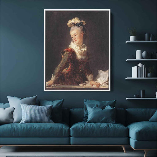 Marie Madeleine Guimard (1769) by Jean-Honore Fragonard - Canvas Artwork