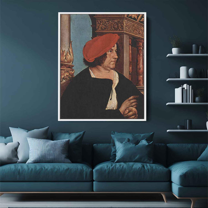 Mayor Jakob Meyer zum Hasen (1516) by Hans Holbein the Younger - Canvas Artwork