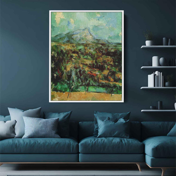 Mont Sainte-Victoire (1902) by Paul Cezanne - Canvas Artwork