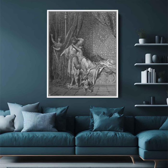 Orlando Furioso by Gustave Dore - Canvas Artwork