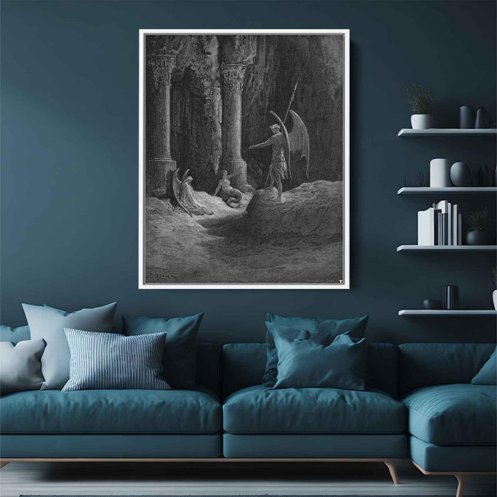 Paradise Lost by Gustave Dore - Canvas Artwork