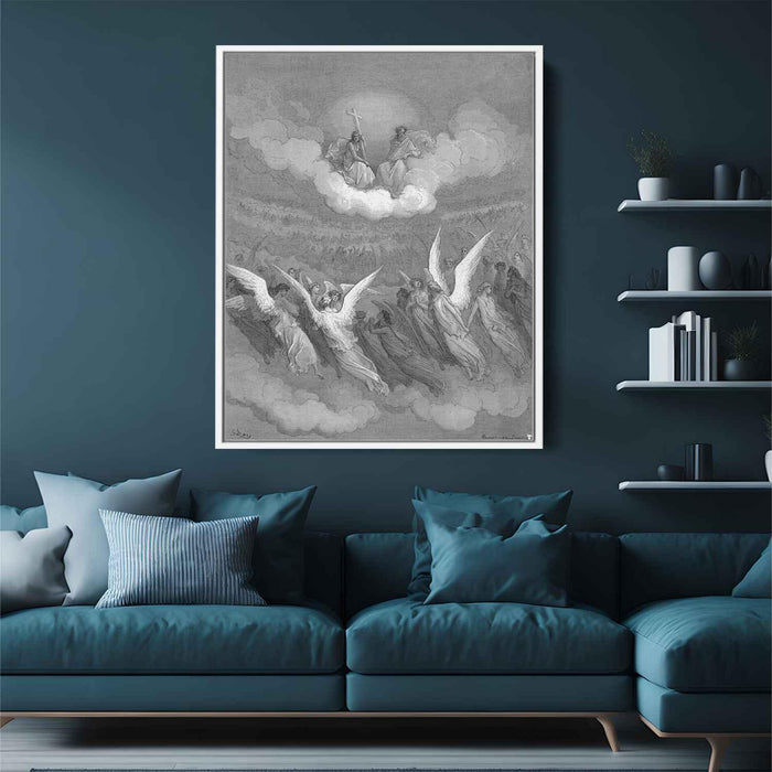 Paradise Lost by Gustave Dore - Canvas Artwork