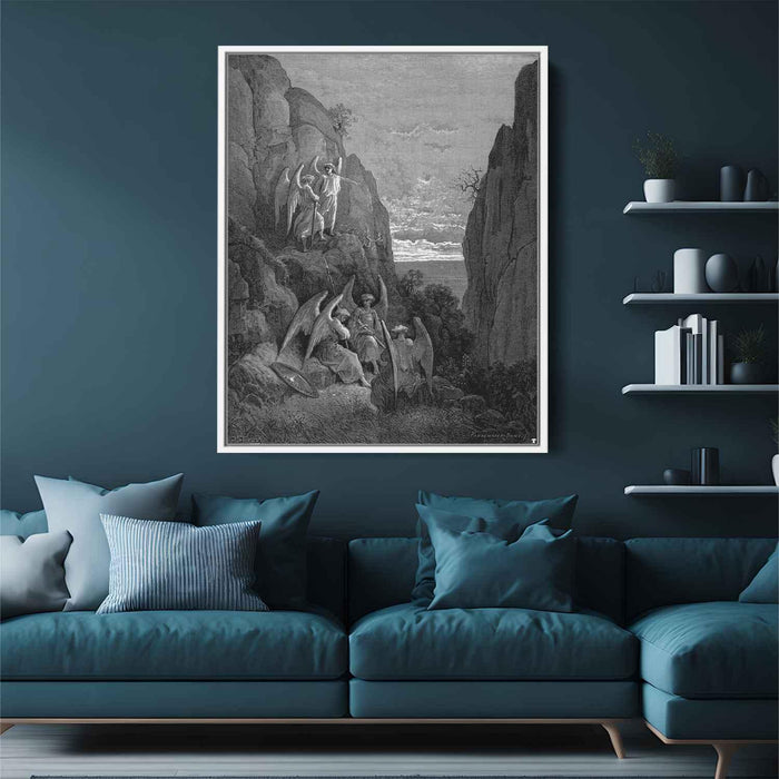 Paradise Lost by Gustave Dore - Canvas Artwork