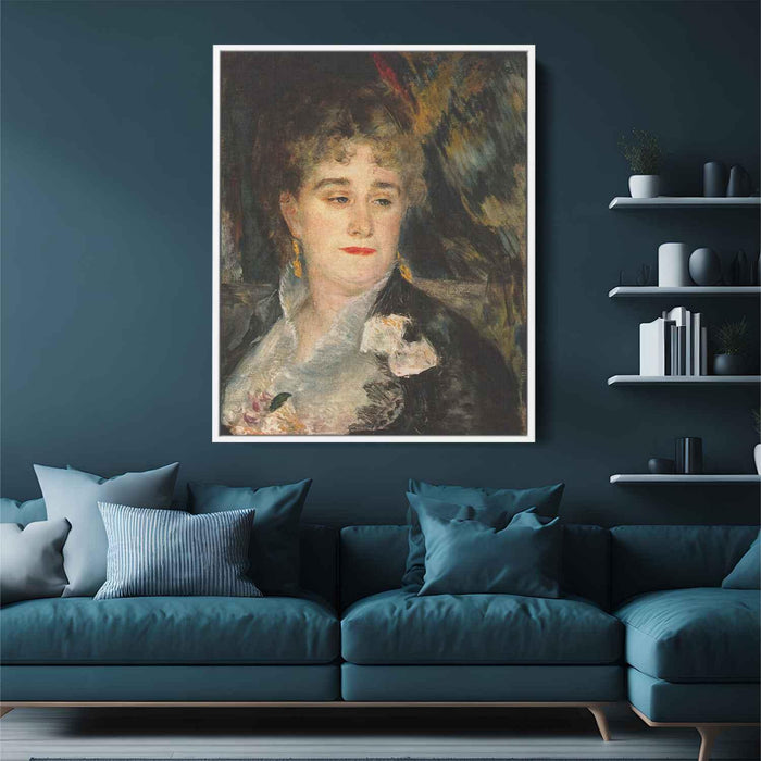 Madame Charpentier (1878) by Pierre-Auguste Renoir - Canvas Artwork
