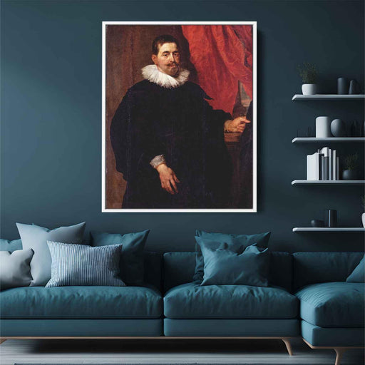 Portrait of a Man, Probably Peter Van Hecke by Peter Paul Rubens - Canvas Artwork