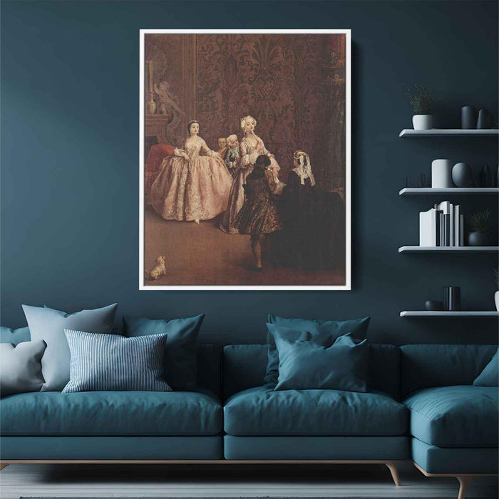 Presentation by Pietro Longhi - Canvas Artwork