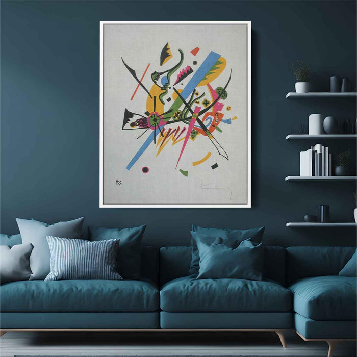 Small worlds (1922) by Wassily Kandinsky - Canvas Artwork