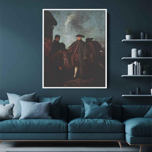 The Arrival of the Nobleman by Pietro Longhi - Canvas Artwork