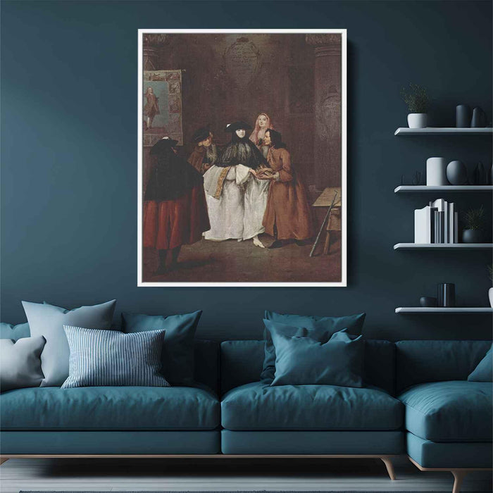 The Fortune Teller by Pietro Longhi - Canvas Artwork