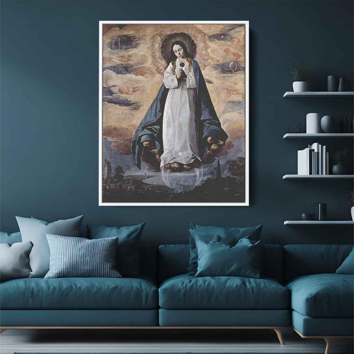 The Immaculate Conception (1630) by Francisco de Zurbaran - Canvas Artwork