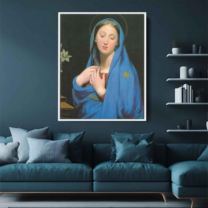 Virgin of the Adoption (1858) by Jean Auguste Dominique Ingres - Canvas Artwork