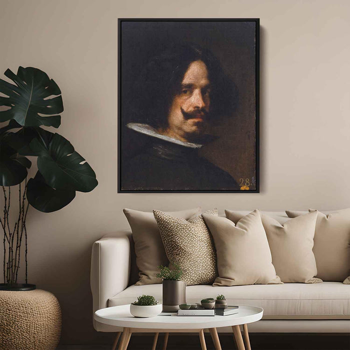 Self-Portrait (1640) by Diego Velazquez - Canvas Artwork