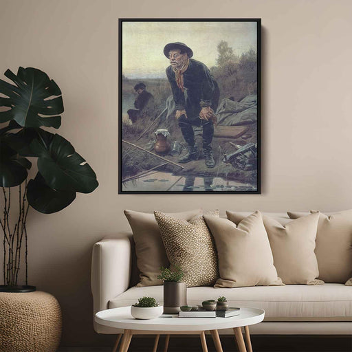Fisherman (1871) by Vasily Perov - Canvas Artwork