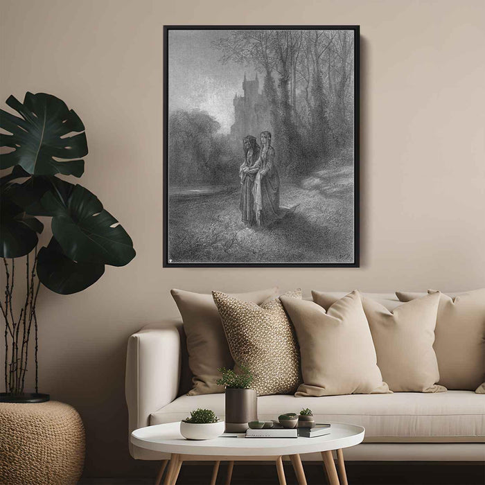 Idylls of the King by Gustave Dore - Canvas Artwork