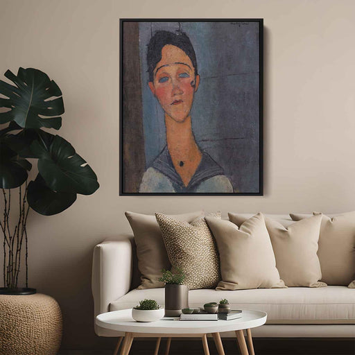 Louise (1917) by Amedeo Modigliani - Canvas Artwork