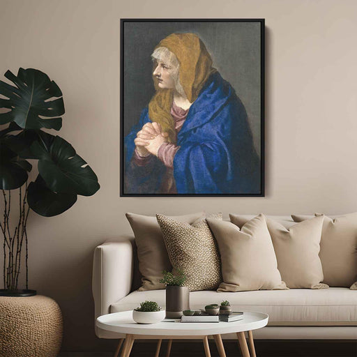 Mater Dolorosa (1550) by Titian - Canvas Artwork