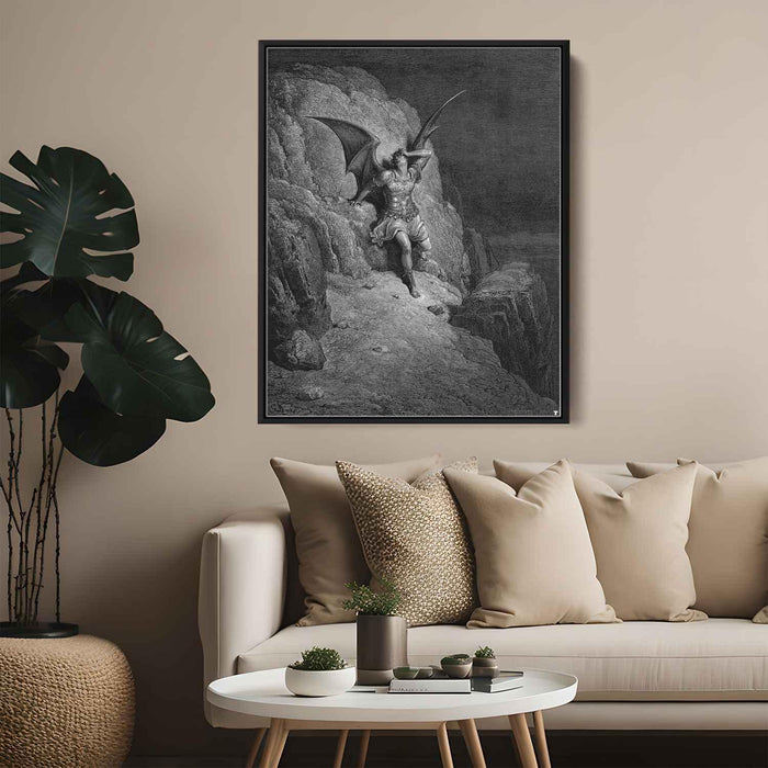 Paradise Lost by Gustave Dore - Canvas Artwork