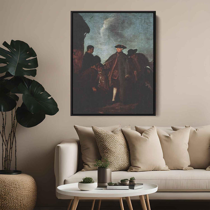 The Arrival of the Nobleman by Pietro Longhi - Canvas Artwork