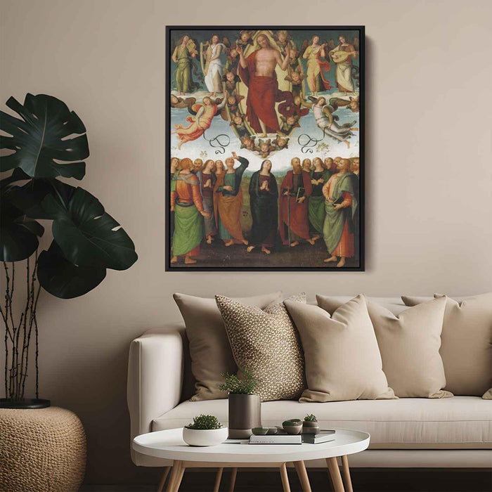 The Ascension of Christ (1510) by Pietro Perugino - Canvas Artwork