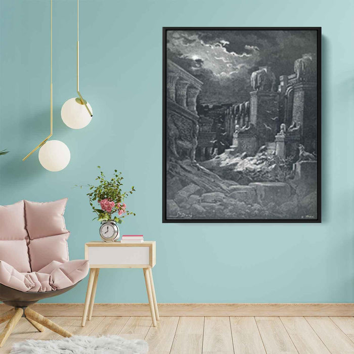 Babylon Fallen by Gustave Dore - Canvas Artwork