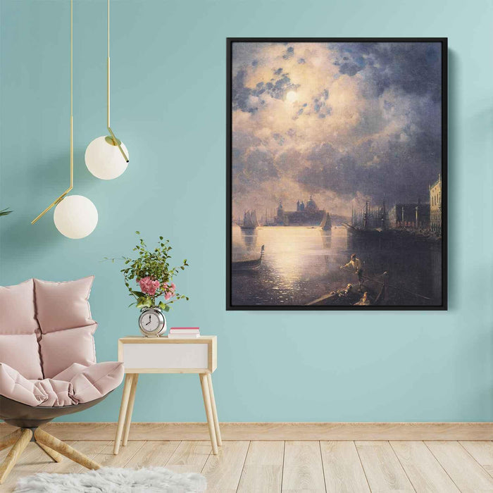 Byron in Venice by Ivan Aivazovsky - Canvas Artwork