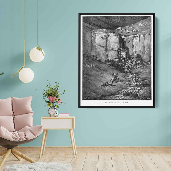 Don Quixote by Gustave Dore - Canvas Artwork