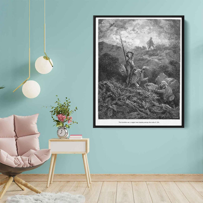 Don Quixote by Gustave Dore - Canvas Artwork