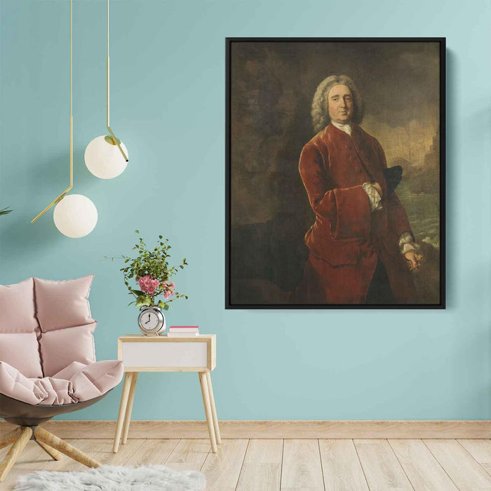 Edward Vernon by Thomas Gainsborough - Canvas Artwork