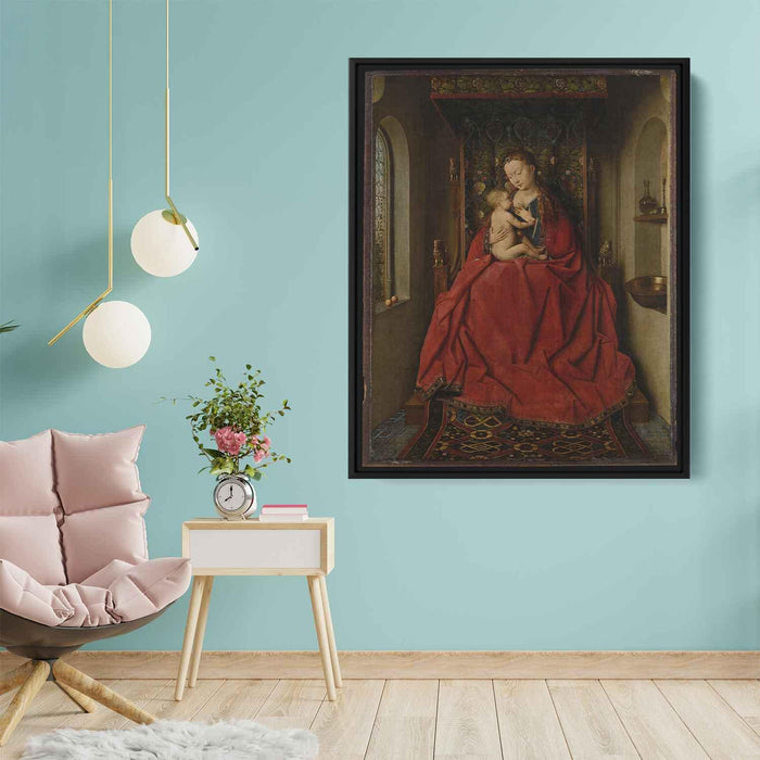 The Lucca Madonna (1436) by Jan van Eyck - Canvas Artwork