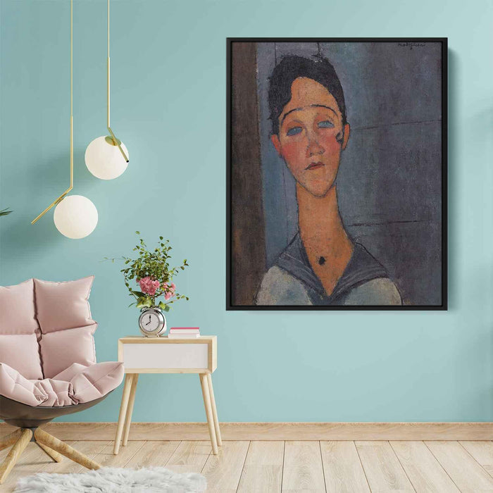 Louise (1917) by Amedeo Modigliani - Canvas Artwork