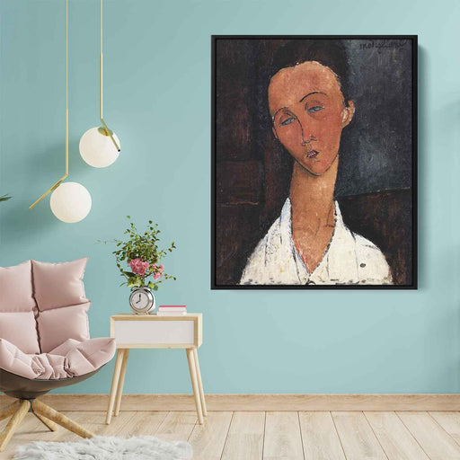 Lunia Czechowska (1918) by Amedeo Modigliani - Canvas Artwork