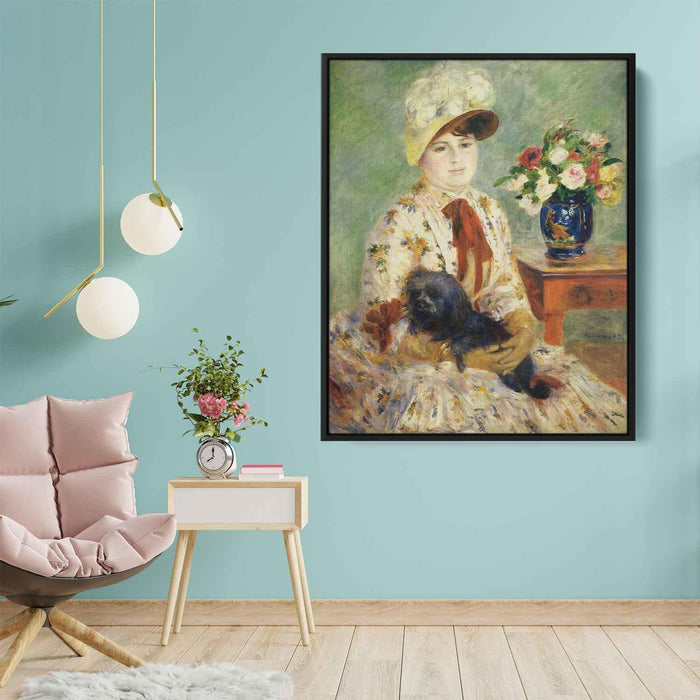 Madame Hagen (1883) by Pierre-Auguste Renoir - Canvas Artwork