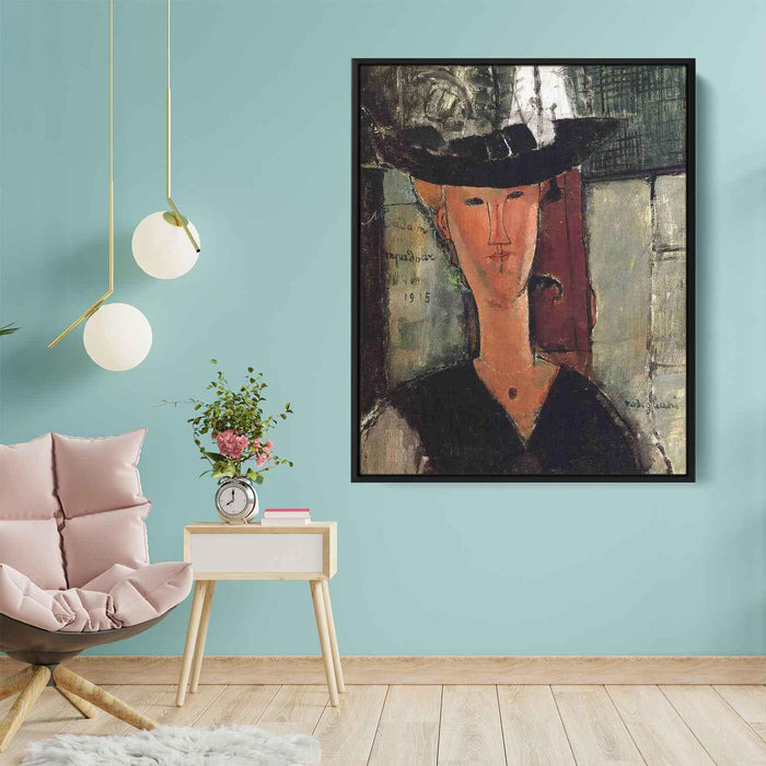 Madame Pompadour (1914) by Amedeo Modigliani - Canvas Artwork