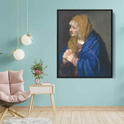 Mater Dolorosa (1550) by Titian - Canvas Artwork