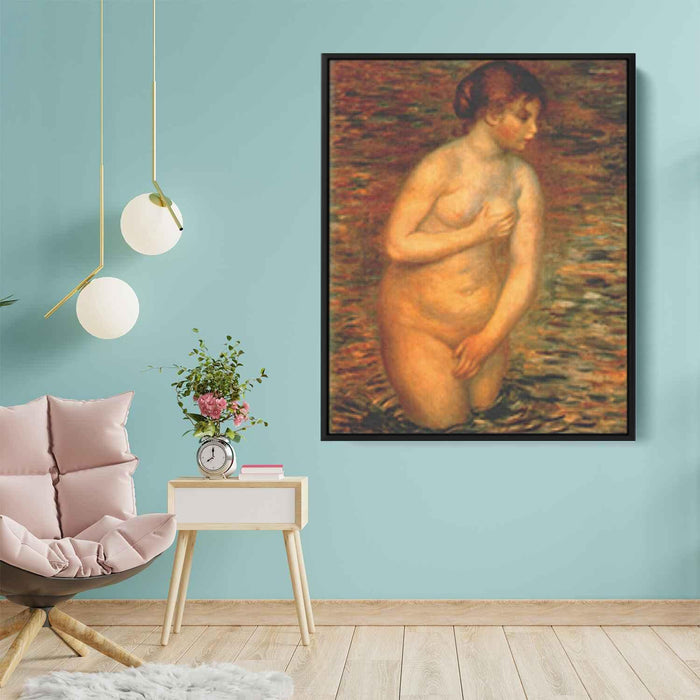 Nude in the water by Pierre-Auguste Renoir - Canvas Artwork