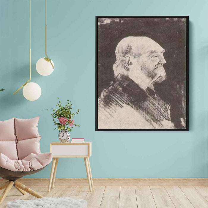 Orphan Man, Bareheaded by Vincent van Gogh - Canvas Artwork