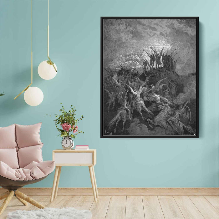 Paradise Lost by Gustave Dore - Canvas Artwork