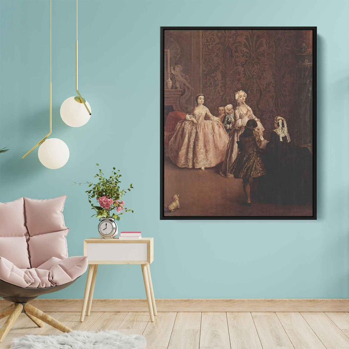 Presentation by Pietro Longhi - Canvas Artwork