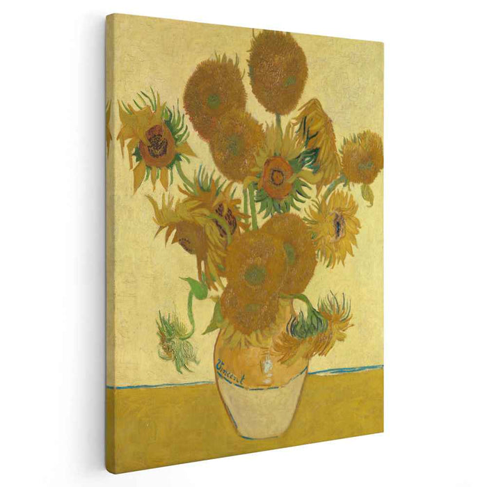 Still Life - Vase with Fifteen Sunflowers (1888) by Vincent van Gogh