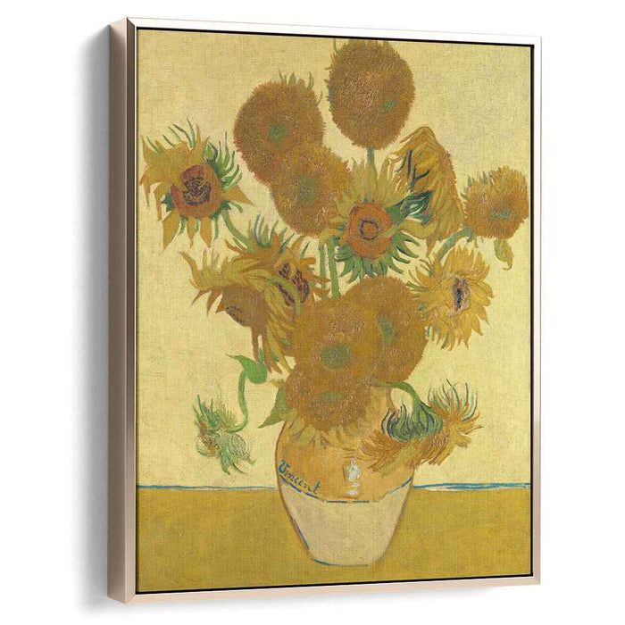 Still Life - Vase with Fifteen Sunflowers (1888) by Vincent van Gogh