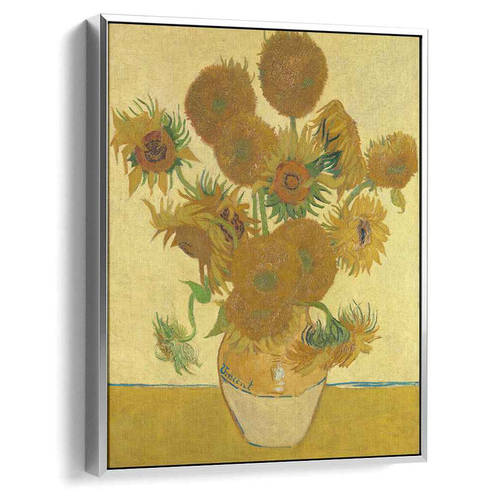 Still Life - Vase with Fifteen Sunflowers (1888) by Vincent van Gogh