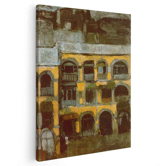 A blue house (1902) by Pablo Picasso