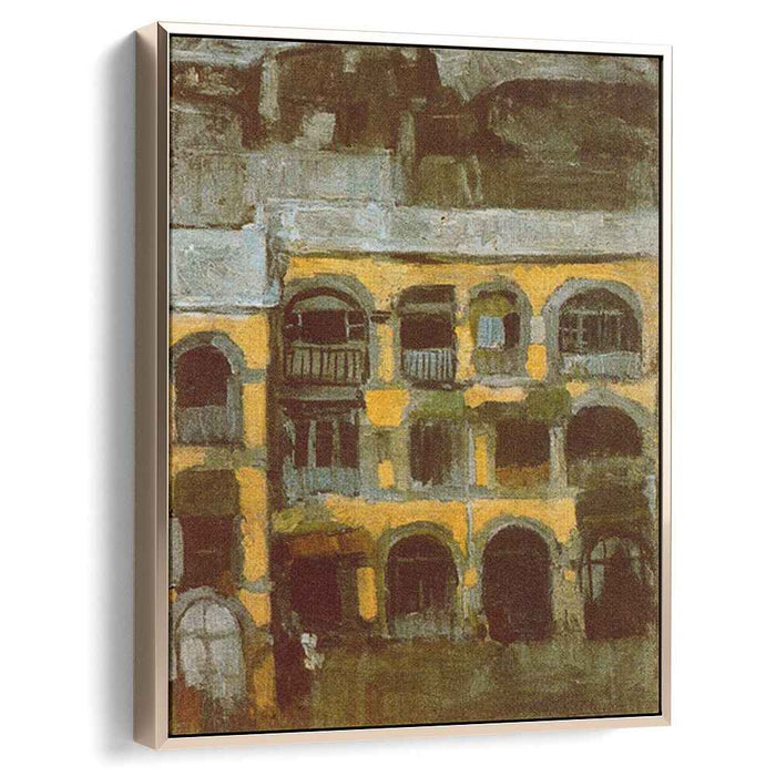 A blue house (1902) by Pablo Picasso