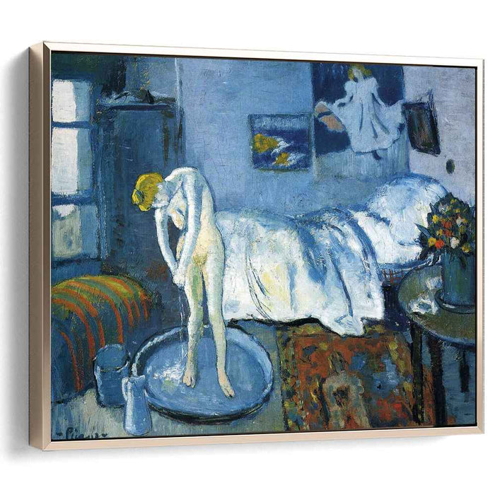 A blue room (A tub) (1901) by Pablo Picasso