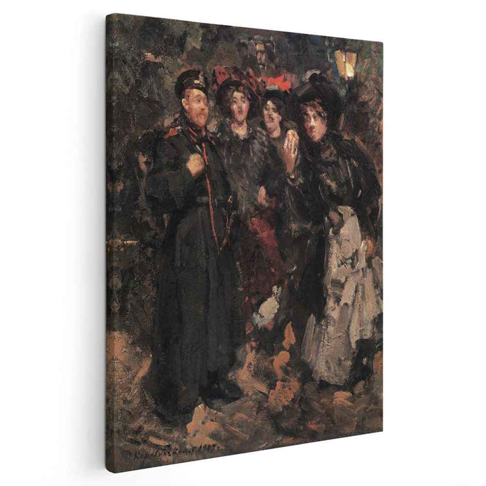 A Boulevard (1902) by Konstantin Korovin