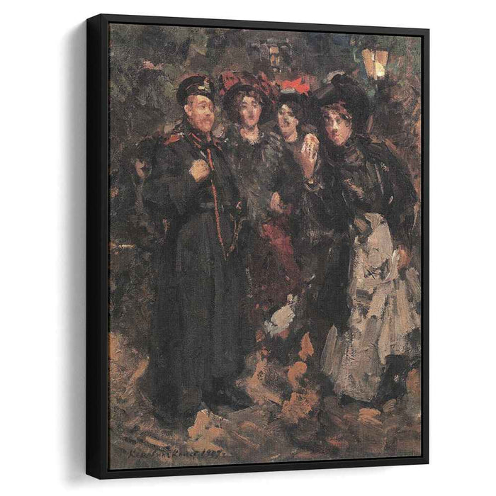 A Boulevard (1902) by Konstantin Korovin