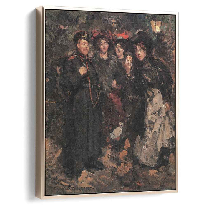 A Boulevard (1902) by Konstantin Korovin