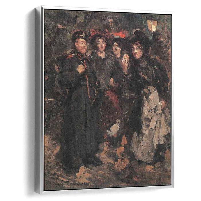 A Boulevard (1902) by Konstantin Korovin